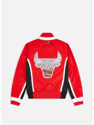 giacche mitchell e ness 75th anniversary warm up jacket chicago bulls red 337563 640 3