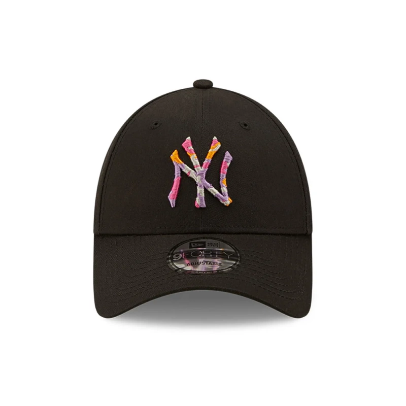 new york yankees logo infill black 9forty cap 60240652 center