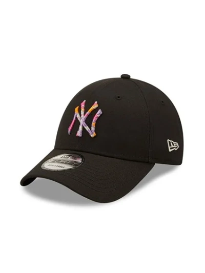 new york yankees logo infill black 9forty cap 60240652 left