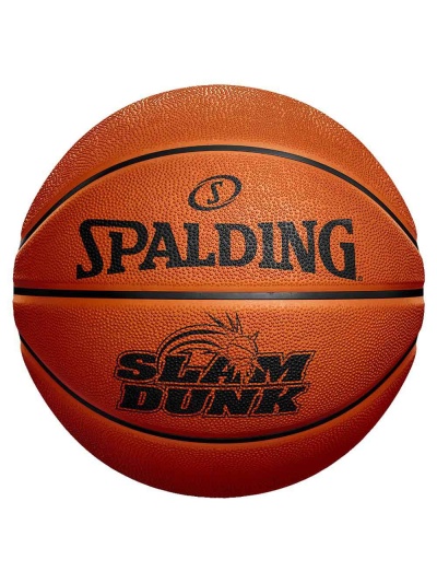spalding slam dunk basketball ball