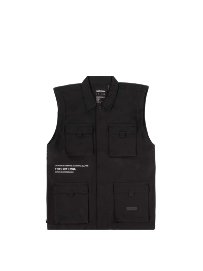 FieldJacket J Black Vest Front 1194x