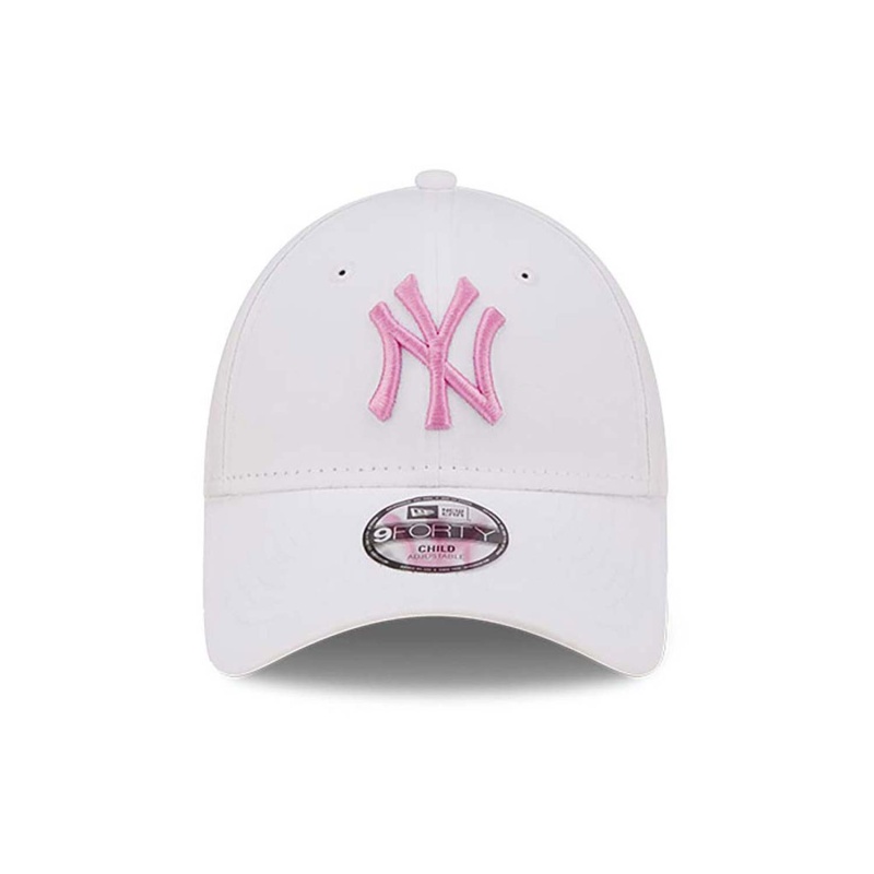 new york yankees child league essential white 9forty cap 60357940 right