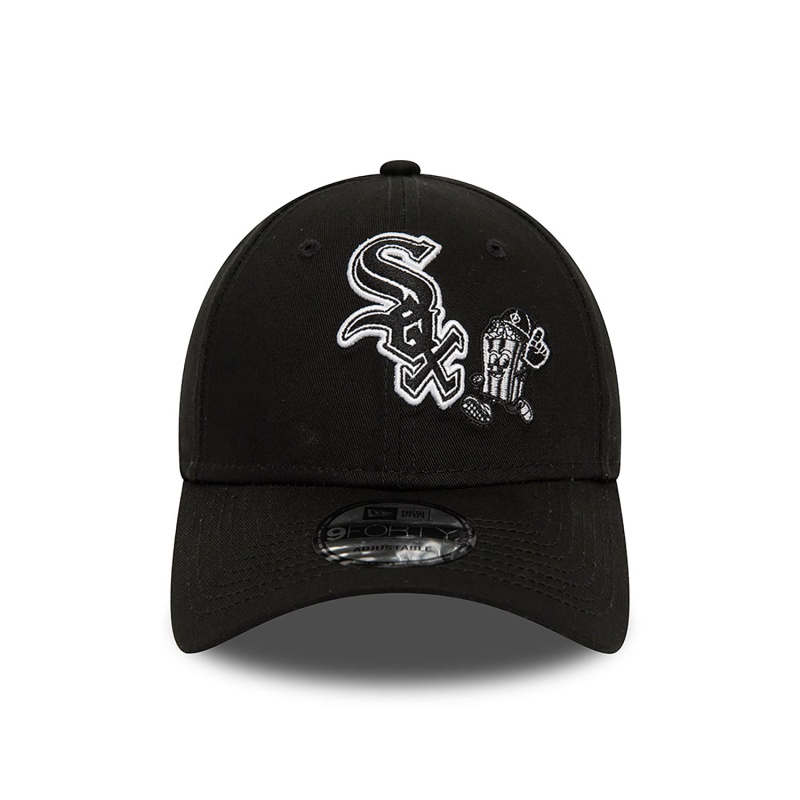 chicago white sox food character black 9forty cap 60435105 center
