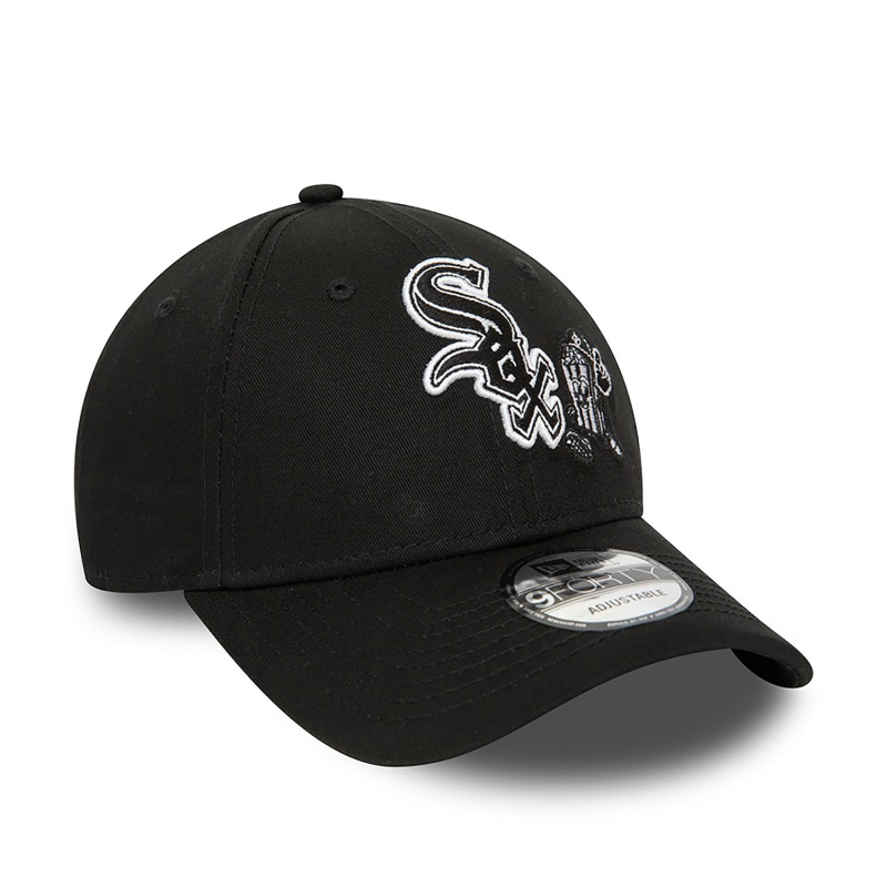 chicago white sox food character black 9forty cap 60435105 right