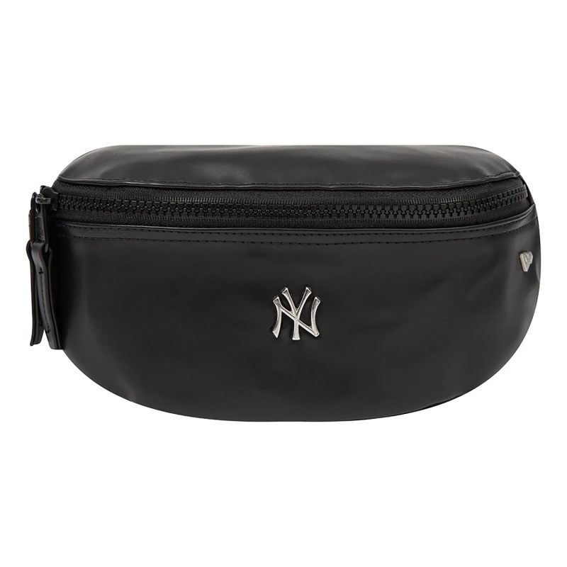 new york yankees mlb black mini waist bag 60503773 left