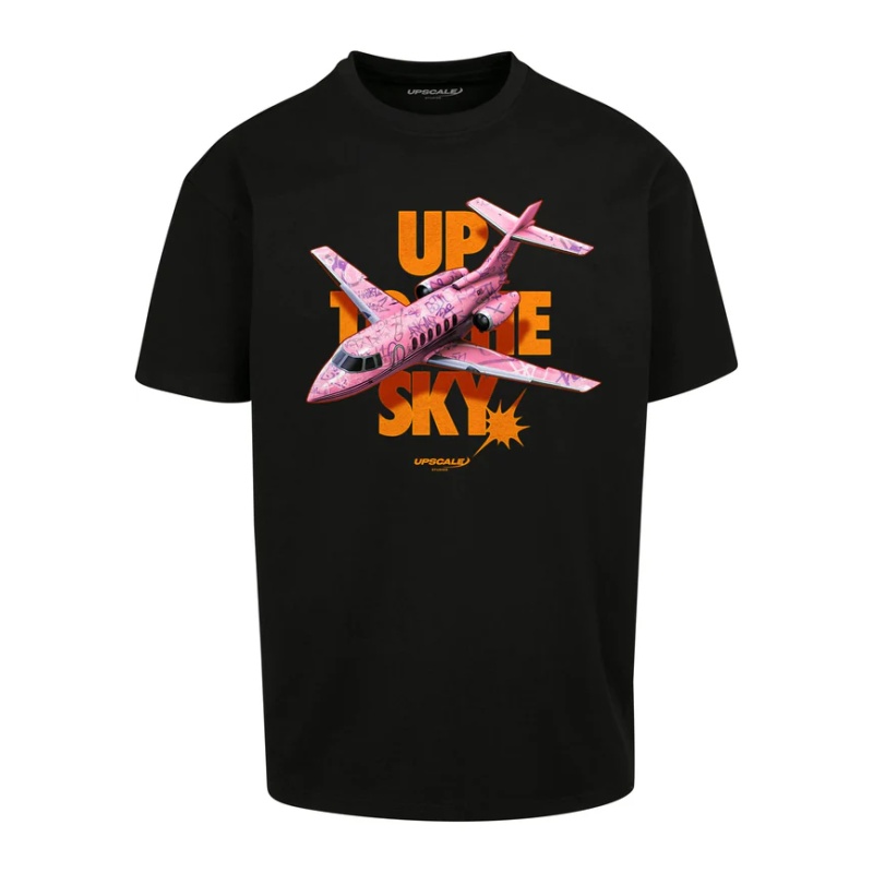 upscale studios up to the sky oversize t shirt black 01